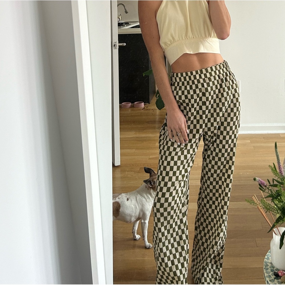 Checkered pants